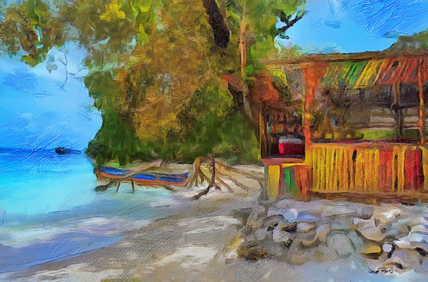 Hut by The Beach Digital Download
