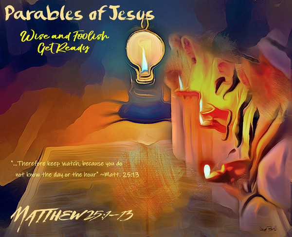 Parables of Jesus - Wise and Foolish Virgins Digital Download