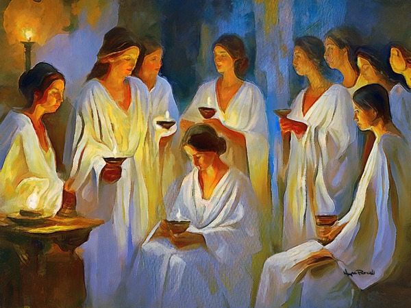 PARABLES OF JESUS - The 5 Wise and 5 Foolish Virgins Digital Download