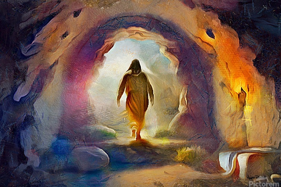 The Resurrection and The Life  Print