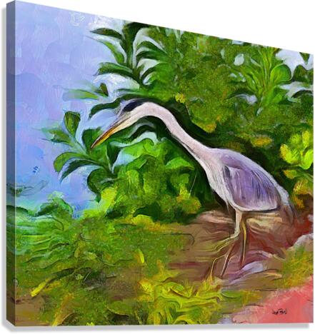 Feathered Friend  Canvas Print