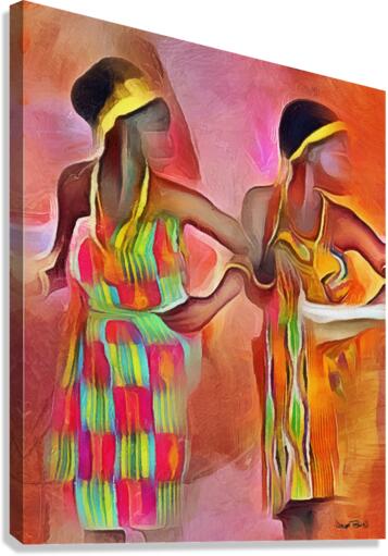 soul sisters  Canvas Print