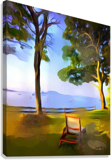 Relax Near the Trees  Canvas Print
