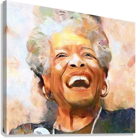 Maya Angelou  Canvas Print