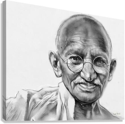 Mahatma Gandhi  Canvas Print
