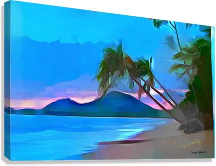 Day at the Beach  Canvas Print