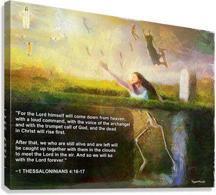 THE LAST RESURRECTION  Canvas Print