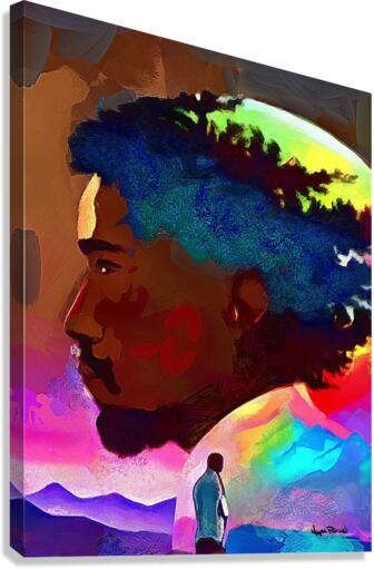 DOUBLE VISION - THE GUY INSIDE  Canvas Print
