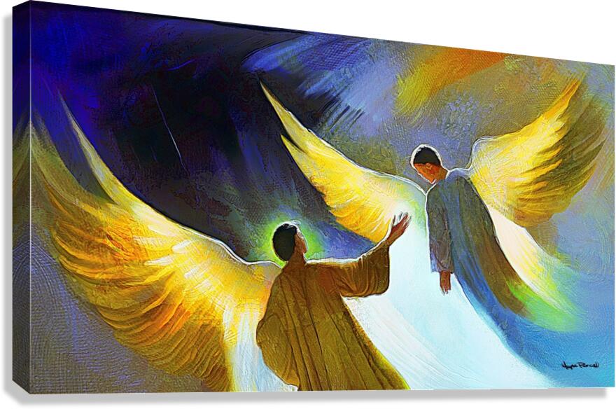 FLIGHT OF THE ANGELS  Canvas Print