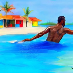 Dis and Dat in De Caribbean - Jump in De Water