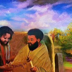 ETHIOPIAN TREASURER GETS SAVED