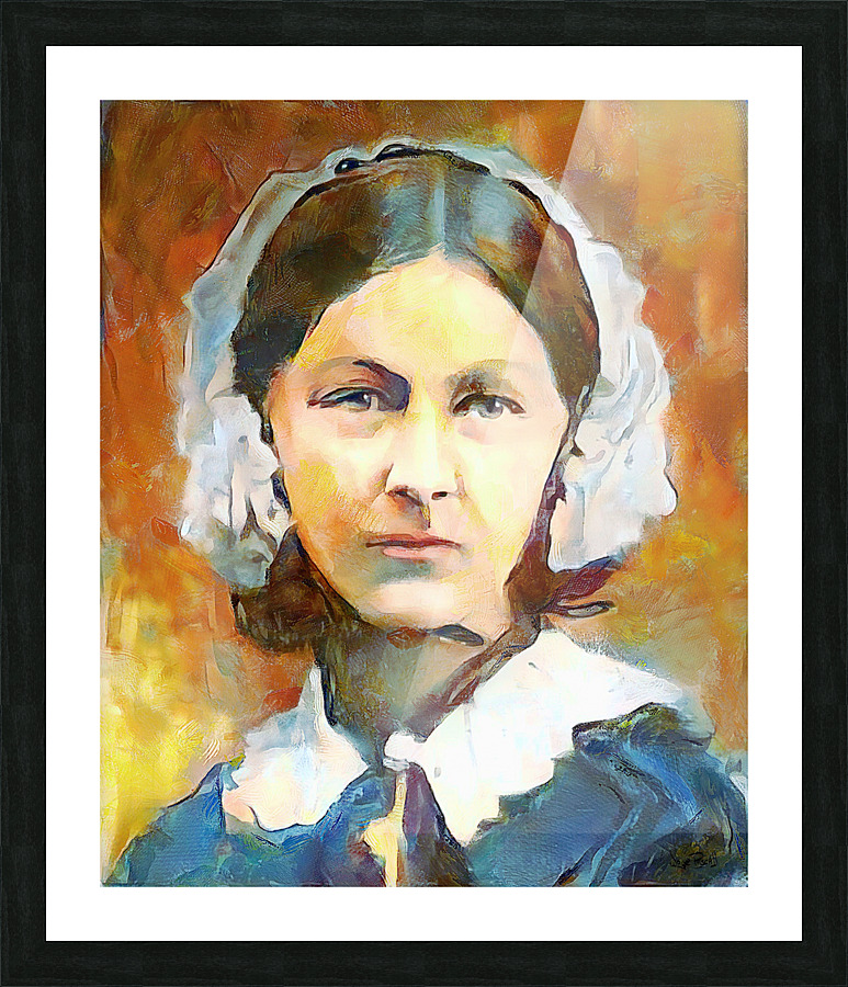 Florence Nightingale  Framed Print Print