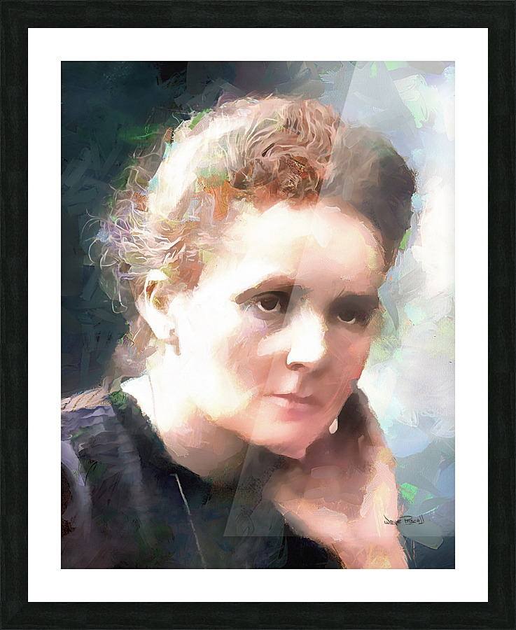 Marie Curie  Framed Print Print