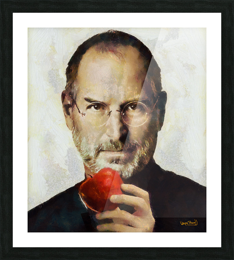 Steve Jobs  Framed Print Print