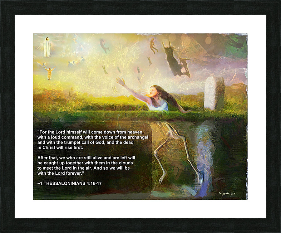 THE LAST RESURRECTION  Framed Print Print