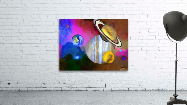 Lost in Space - 2 by Wayne Pascall Art