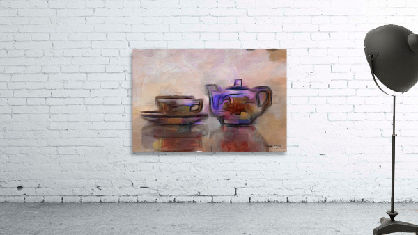 Cup of Tea by Wayne Pascall Art