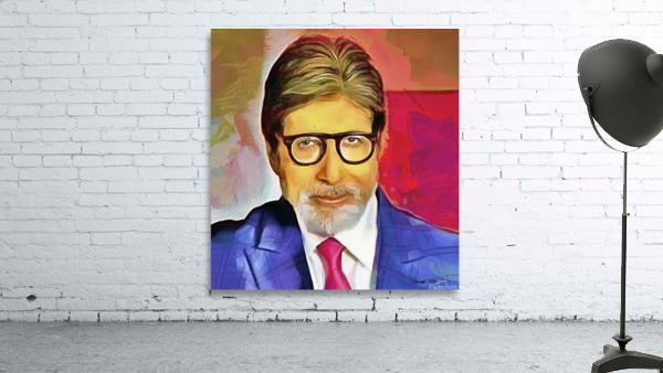 Amitabh Bachchan by Wayne Pascall Art