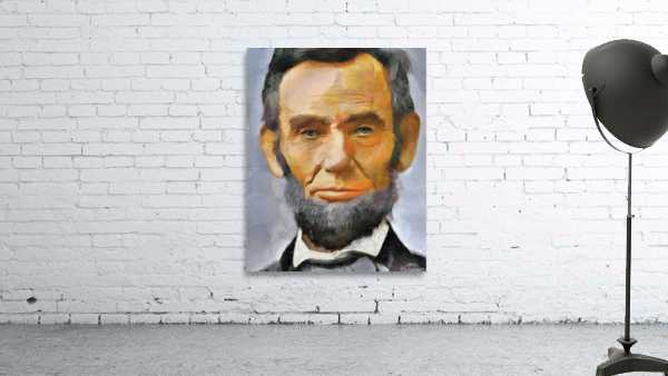 Abraham Lincoln by Wayne Pascall Art