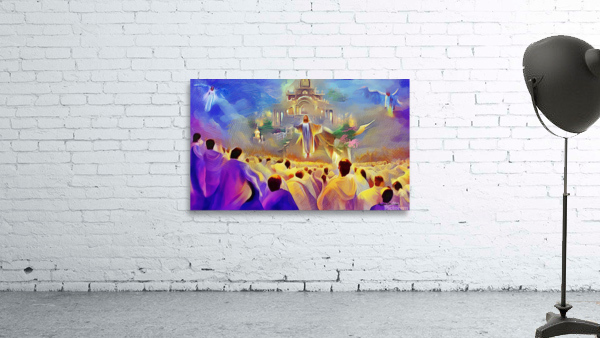 WELCOME TO HEAVEN - Homecoming with Jesus by Wayne Pascall Art