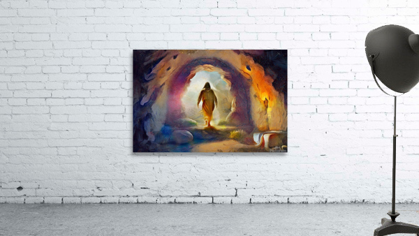 The Resurrection and The Life by Wayne Pascall Art