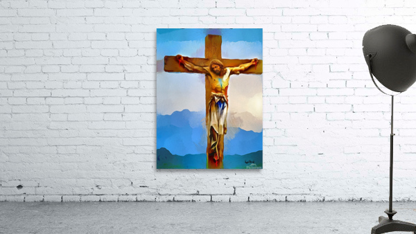 THE PRAYERFUL MOMENTS OF JESUS CHRIST - Why Hast Thou Forsaken Me  by Wayne Pascall Art