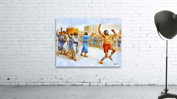 THE DANCE OF DAVID by Wayne Pascall Art