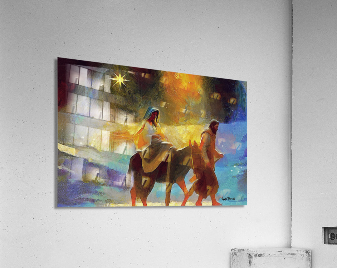 NATIVITY - Journey to Bethlehem Acrylic Print