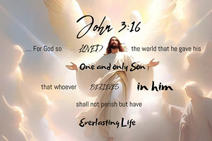 JOHN 3:16 - Horizontal Image