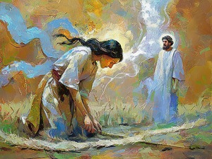 Boaz Meets Ruth