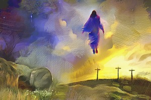FROM THE CROSS TO THE GRAVE TO THE SKY 