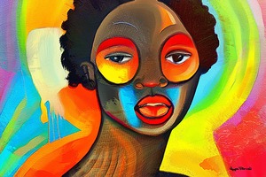 COLORFUL WOMAN