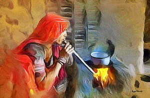 Cooking with Pokni and Chulha