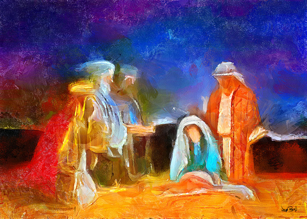 A Child is Born Print