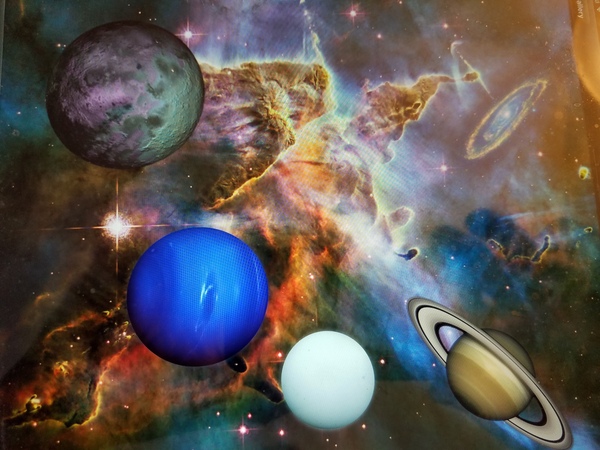 Hidden Galaxy Digital Art Print