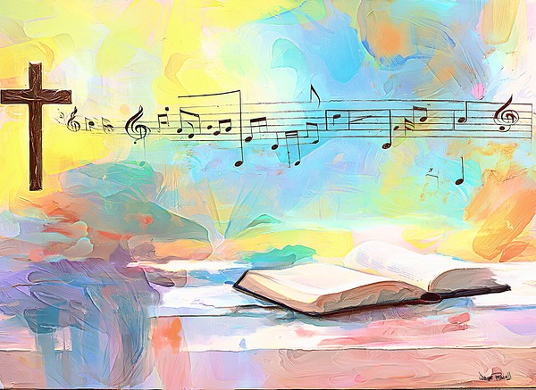 FLOWS FROM THE CROSS Print