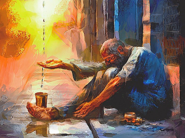 A Tear  Drop from Heaven Print