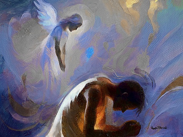 Angel of Comfort Print