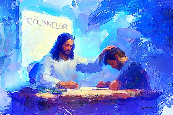 JESUS COUNSELOR  Print