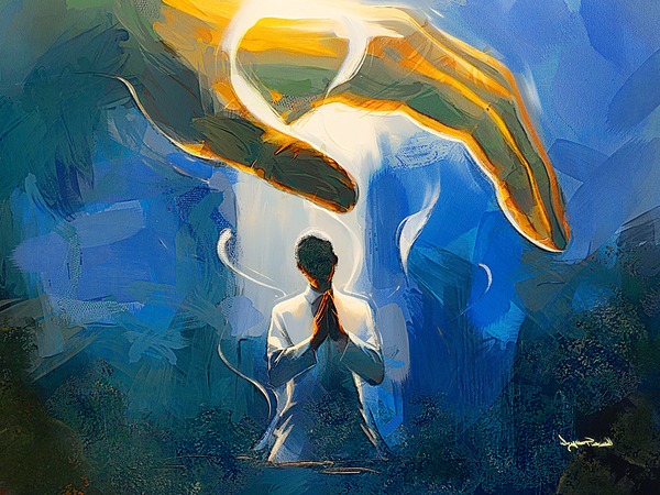 Gods Protection Print