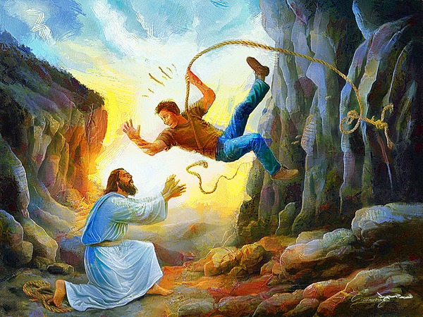 Caught in The Masters Arms Print