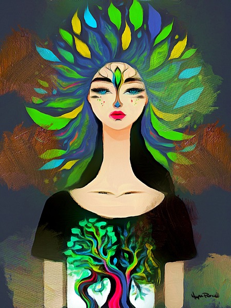 Nature Girl Print