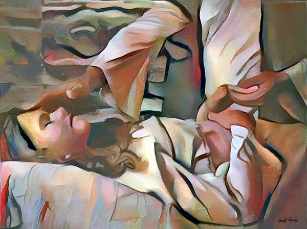 The Masters Hands - Healer Print