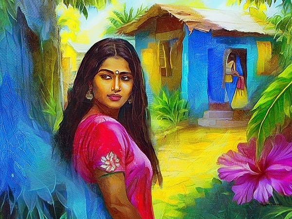 Priyas Country Home Print