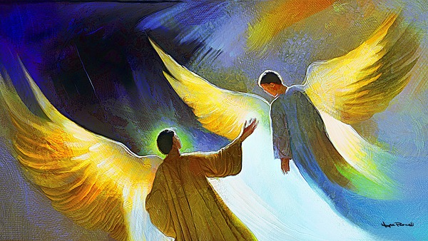 FLIGHT OF THE ANGELS Print