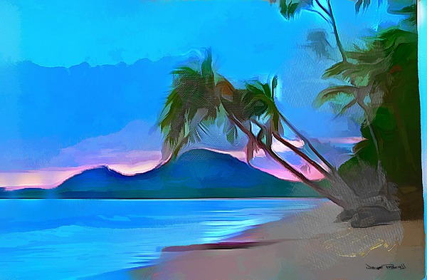 A Moment by The Coast Print