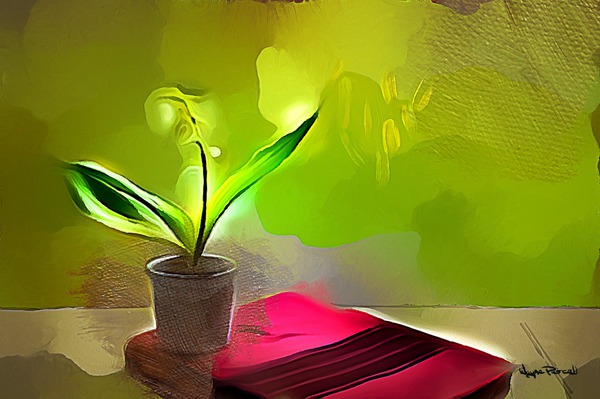 Words and Growth Print