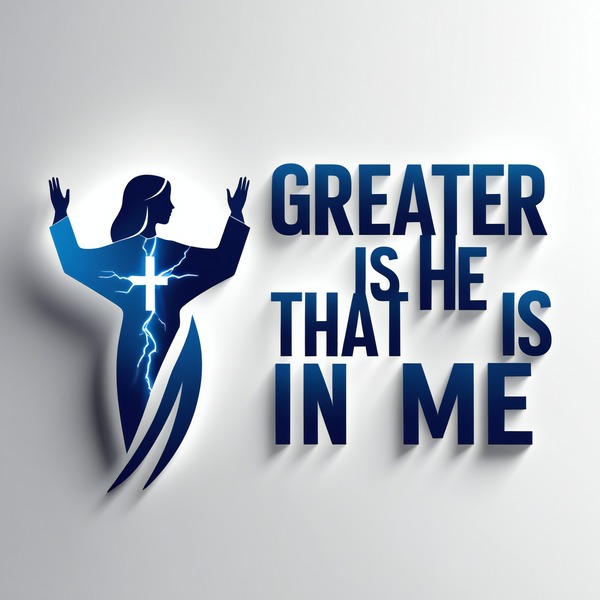 Greater is He Print