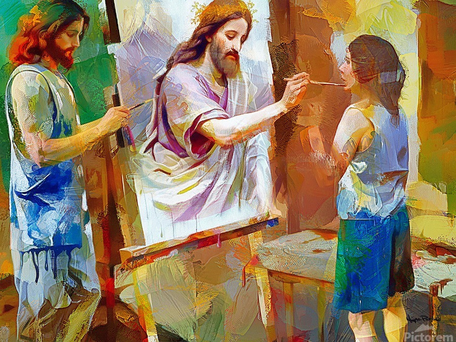 Gods Masterpiece in Jesus  Print