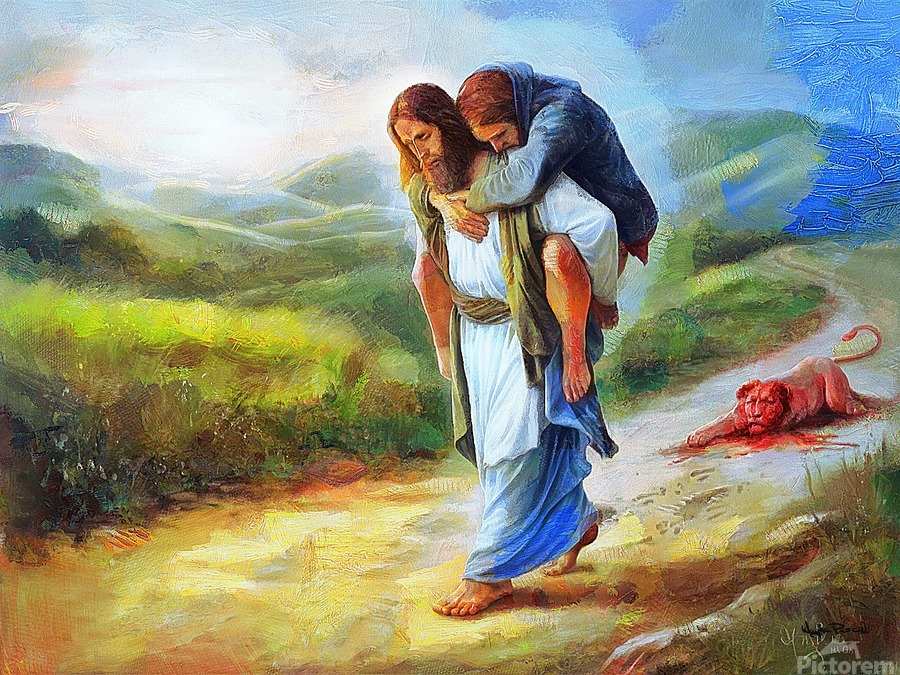 Lion Defeater  Print